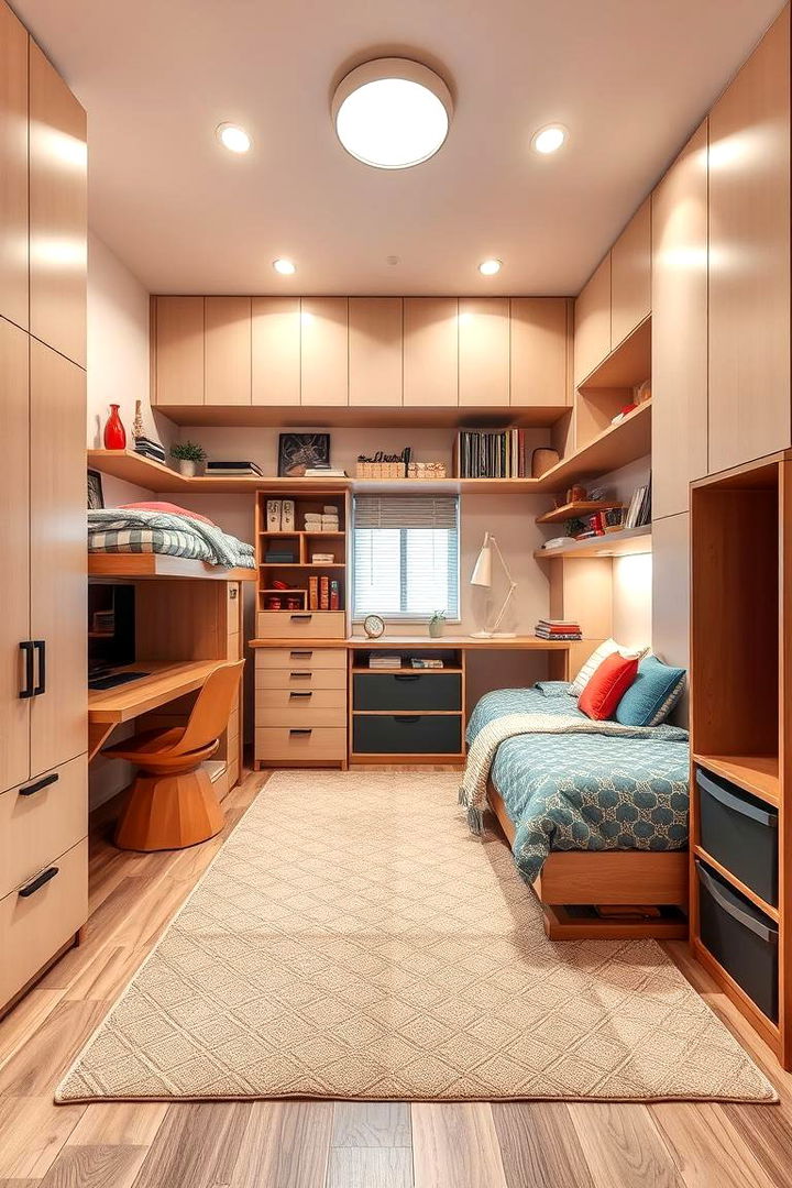 Multifunctional Utility Layout - 22 Bedroom Layout Ideas