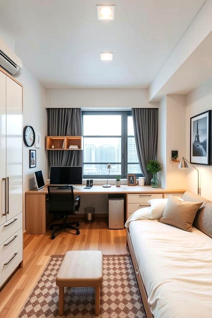 Multifunctional Work Play Space - 22 Bachelor Room Ideas