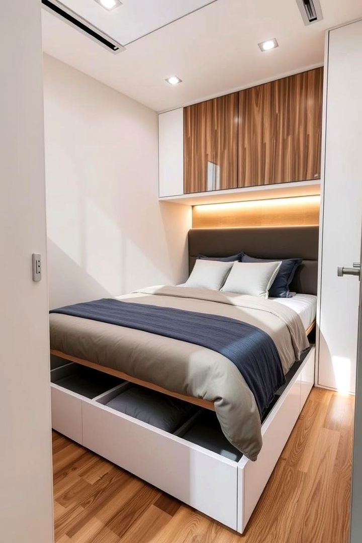 Multipurpose Bedding and Storage - 22 Shared Bedroom Ideas for Small Rooms