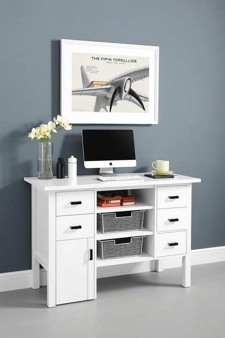 Multipurpose Entry Table and Organizer - 22 Garage Entryway Ideas