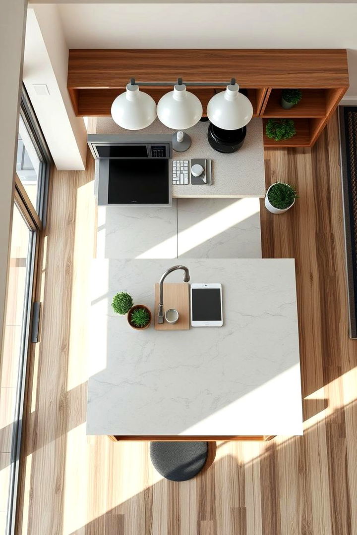Multipurpose Islands - 22 Kitchenette Ideas