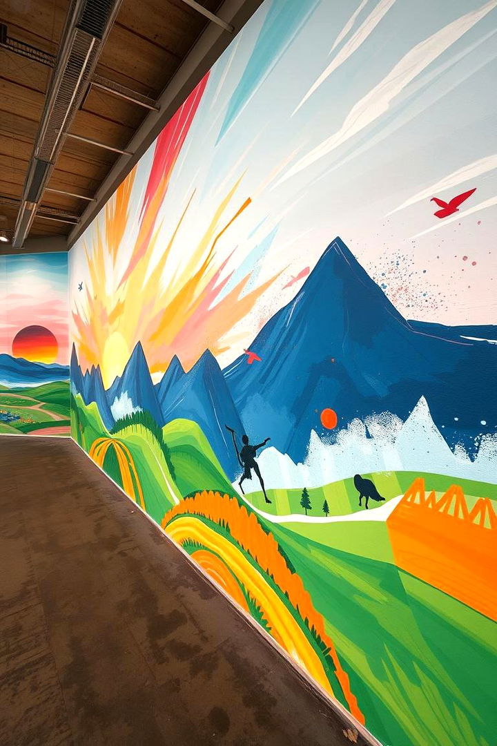 Mural Masterpiece - 22 Blank Wall Ideas