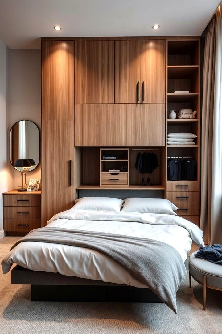 Murphy Bed with Hidden Wardrobe - 22 Murphy Bed Ideas