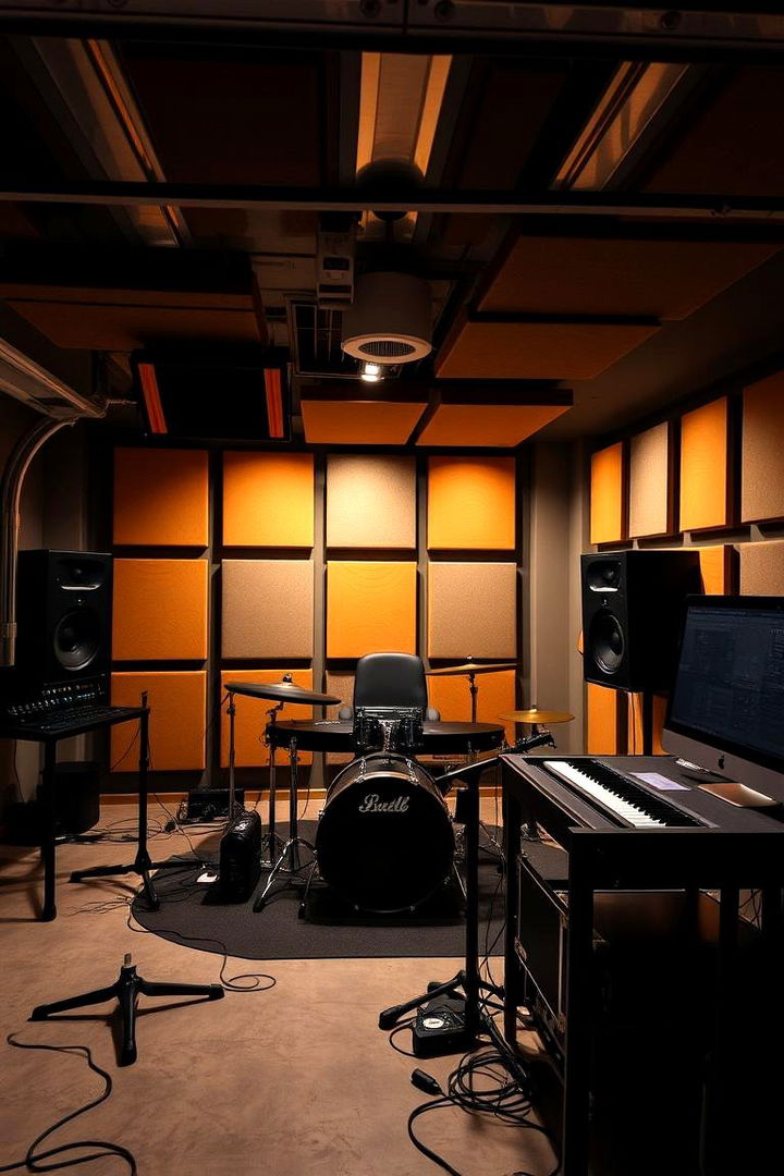 Music Recording Studio - 22 Garage Conversion Ideas