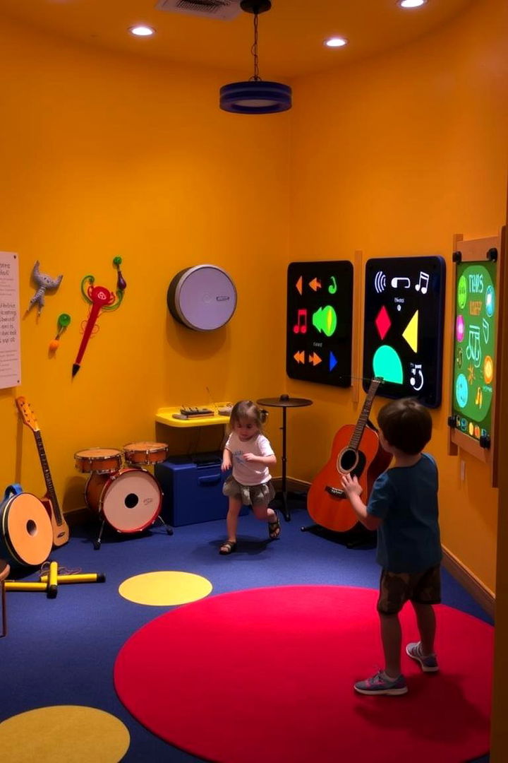 Music and Movement Corner - 22 playroom ideas