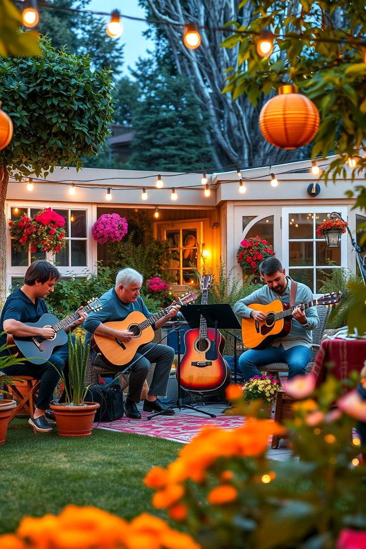 Musical Garden Jam Session - 22 Garden Party Ideas