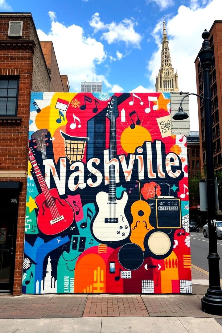 Musical Legacy in Murals - 22 Nashville Murals
