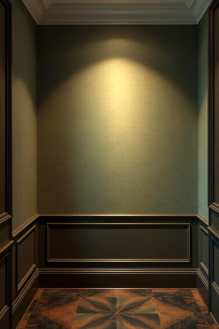 Muted Green with Textured Finishes - 22 Green Accent Wall Ideas