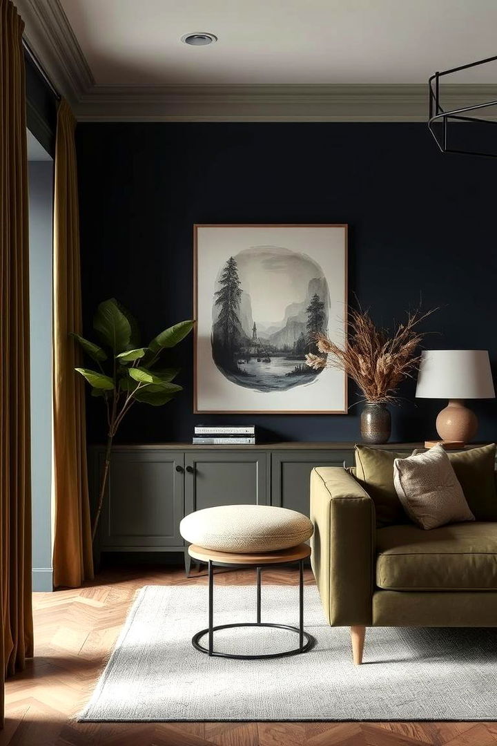 Muted Olive Balance - 22 Designer-approved Colors That Go With Navy Blue