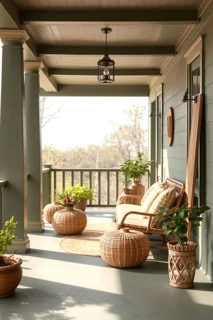 Muted Olive - 22 Porch Paint Colors