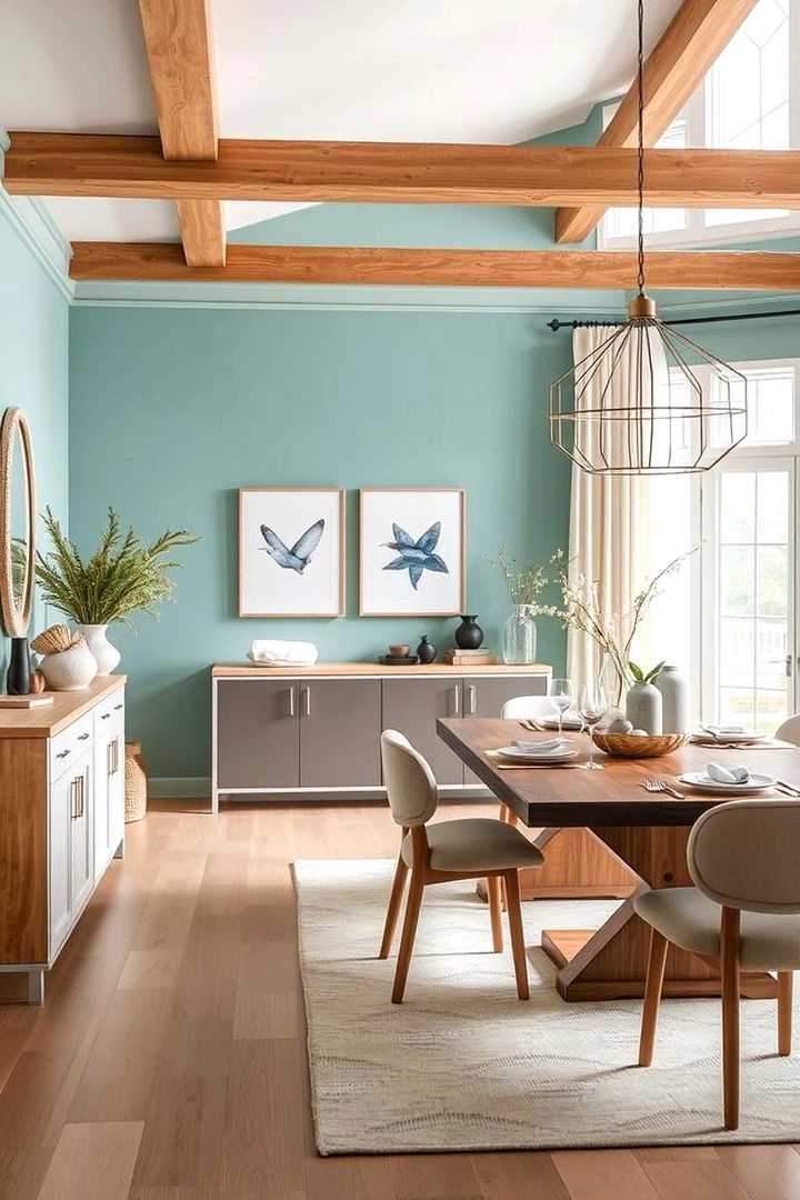 Muted Turquoise - 22 Dining Room Paint Colors