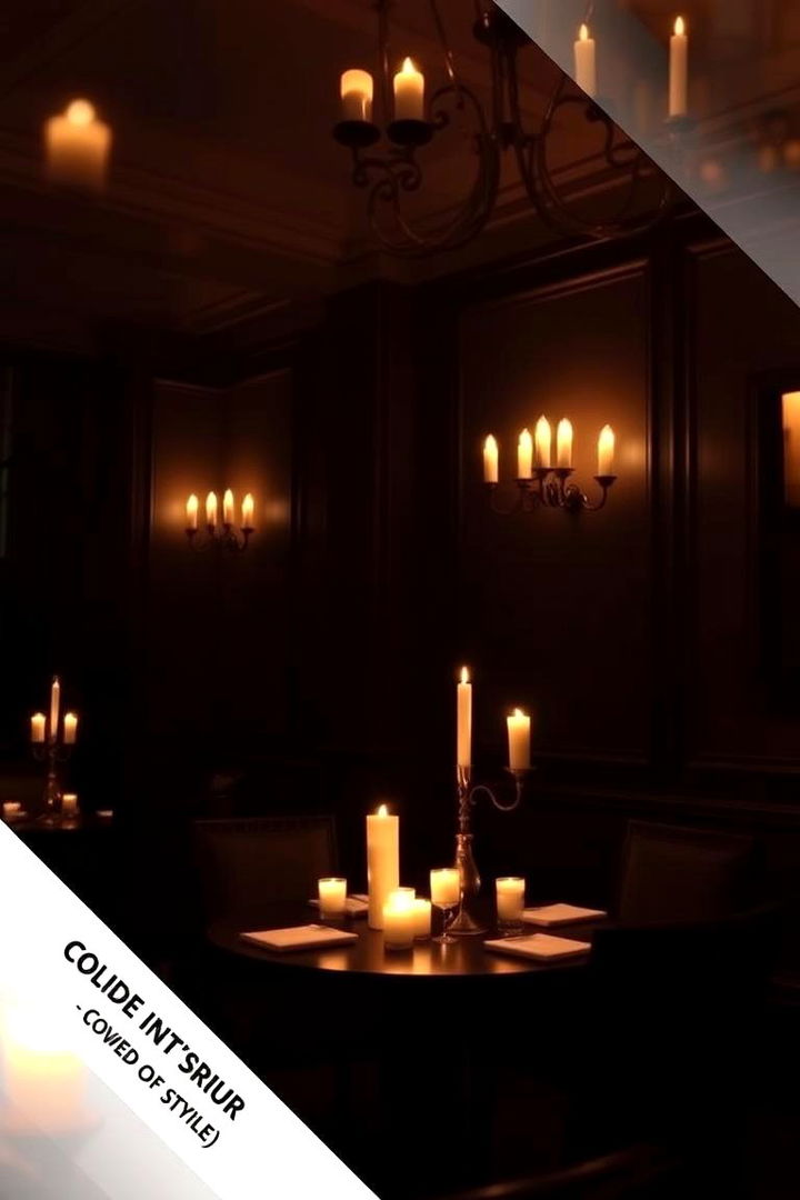 Mysterious Ambient Lighting - 22 Dark Academia Interior Design Ideas
