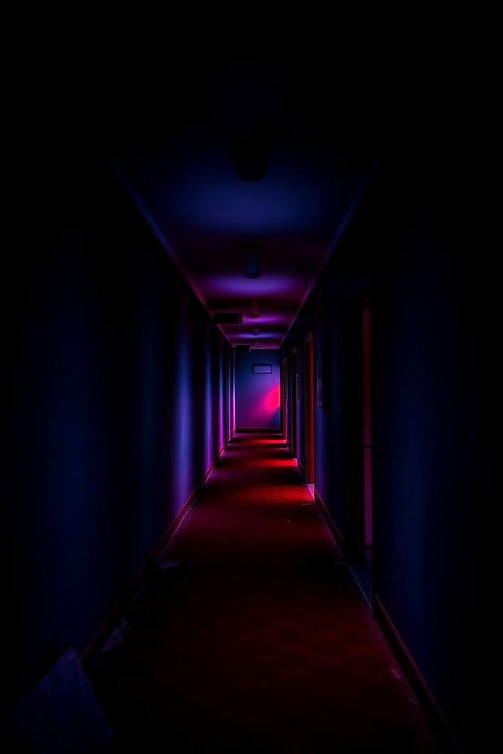 Mysterious Color Contrasts - 22 Dark Hallway Ideas