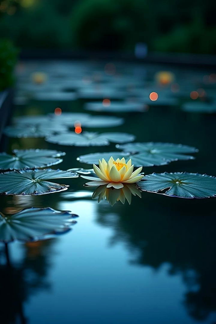 Mystical Pond Illumination - 22 Garden Lighting Ideas