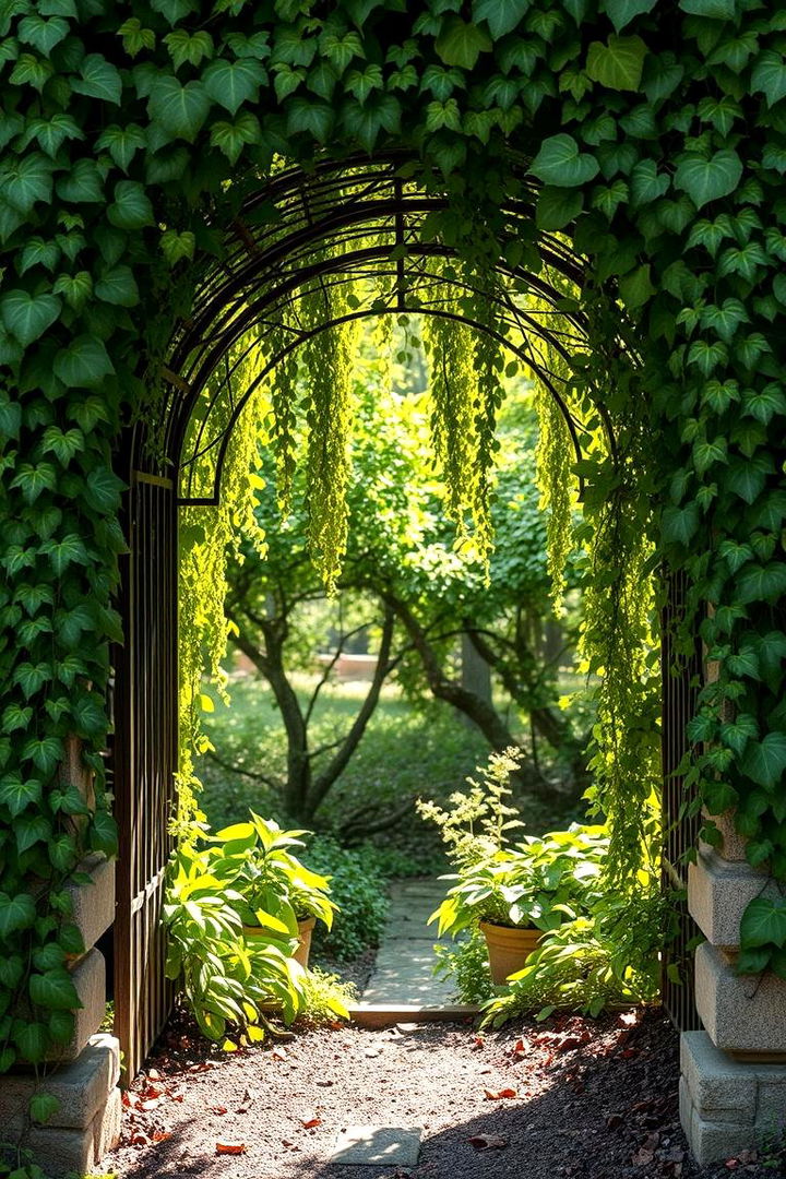 Mystical Vine Archway - 22 Fairy Garden Ideas