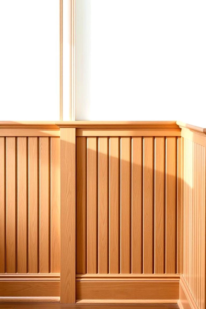 Narrow Panel Designs - 22 Rustic Wainscoting Ideas