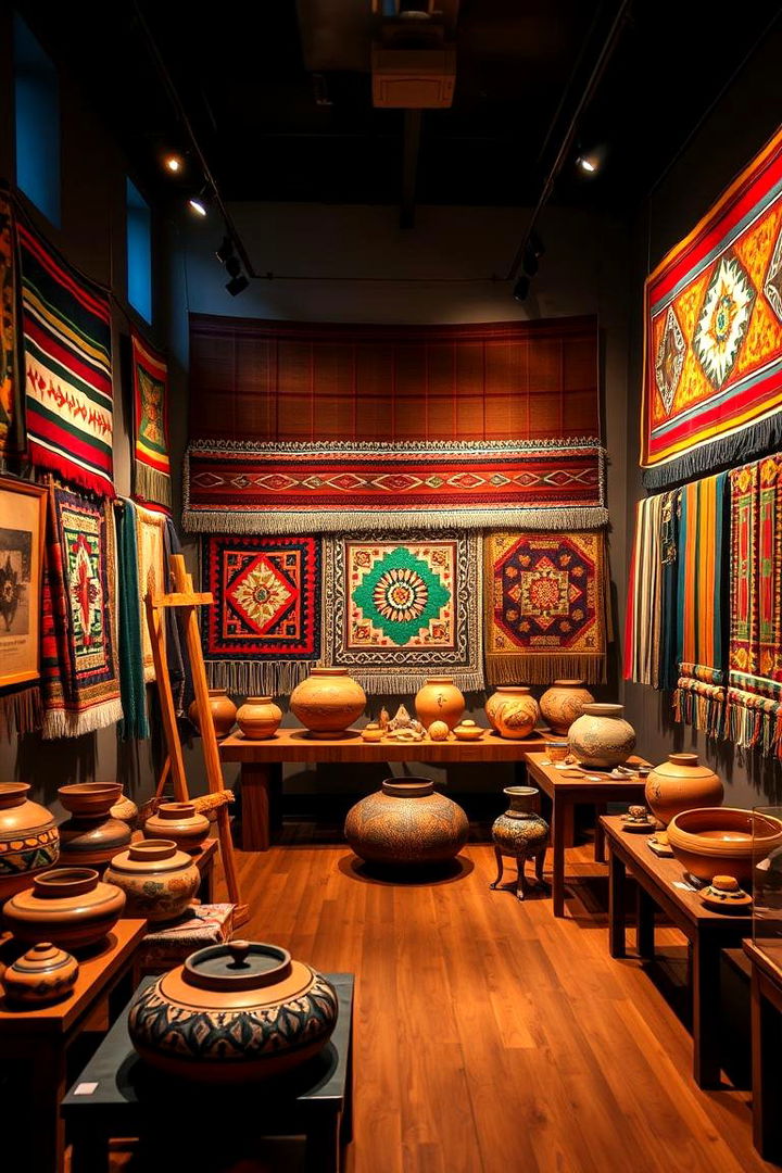 Native American Accents - 22 Southwest Living Room Ideas