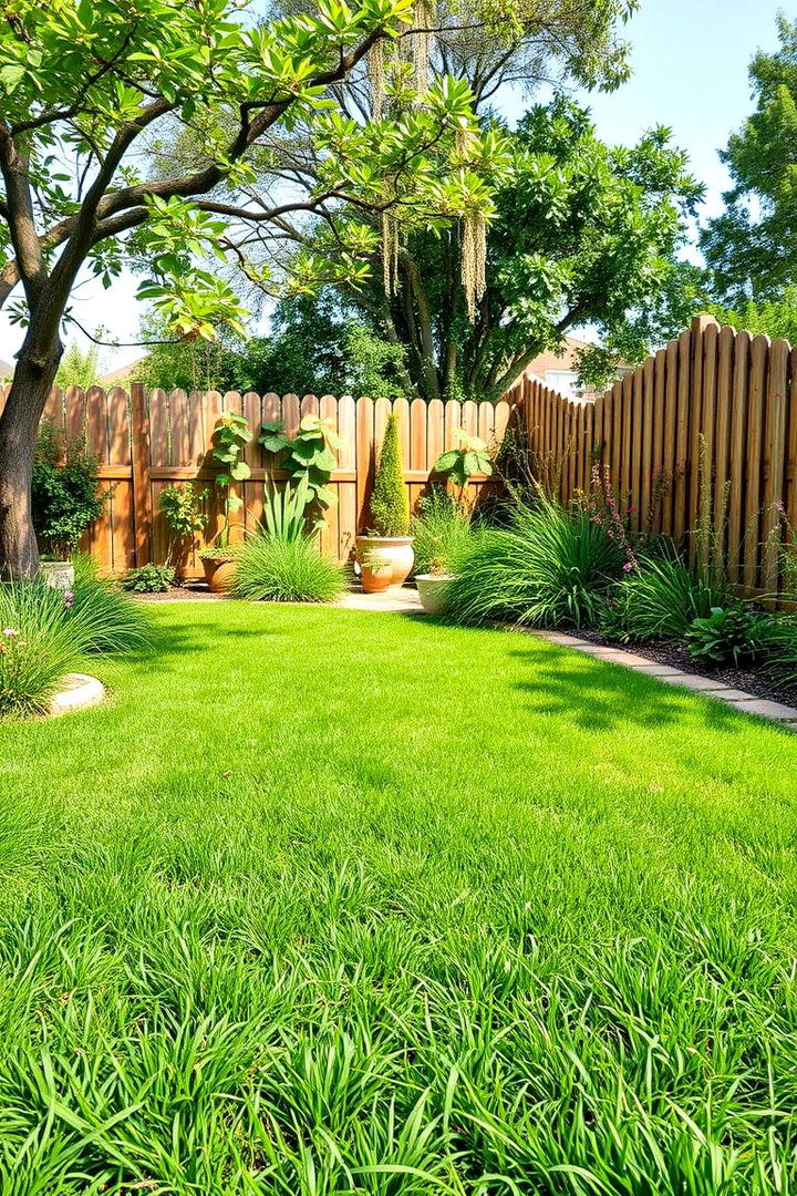 Native Grass Turf for Authentic Vibes - 22 Backyard Turf Ideas