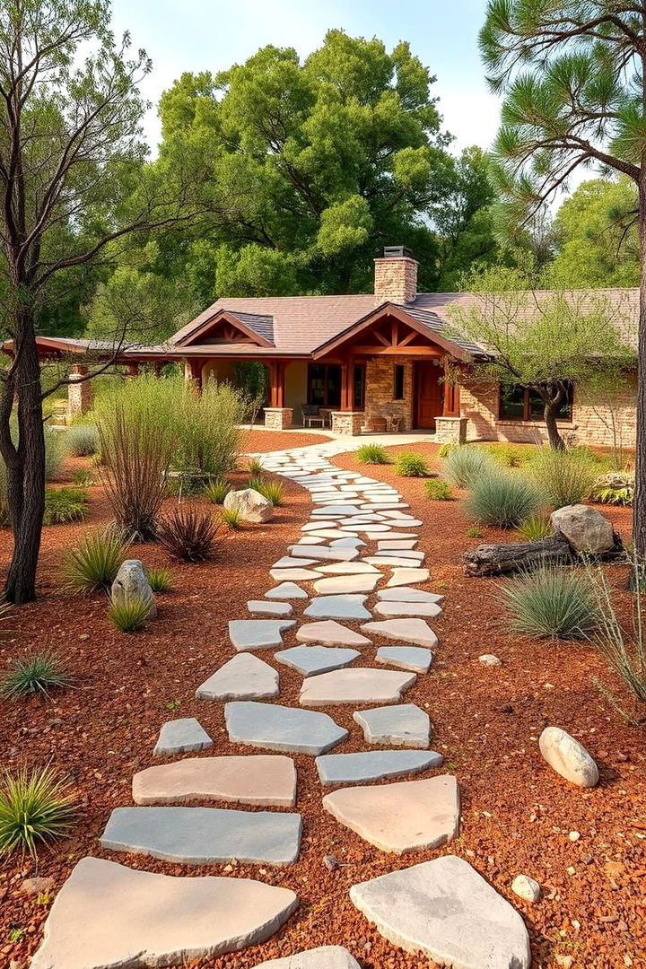 Native Landscaping Integration - 22 Ideas for Ranch-Style Home Exteriors