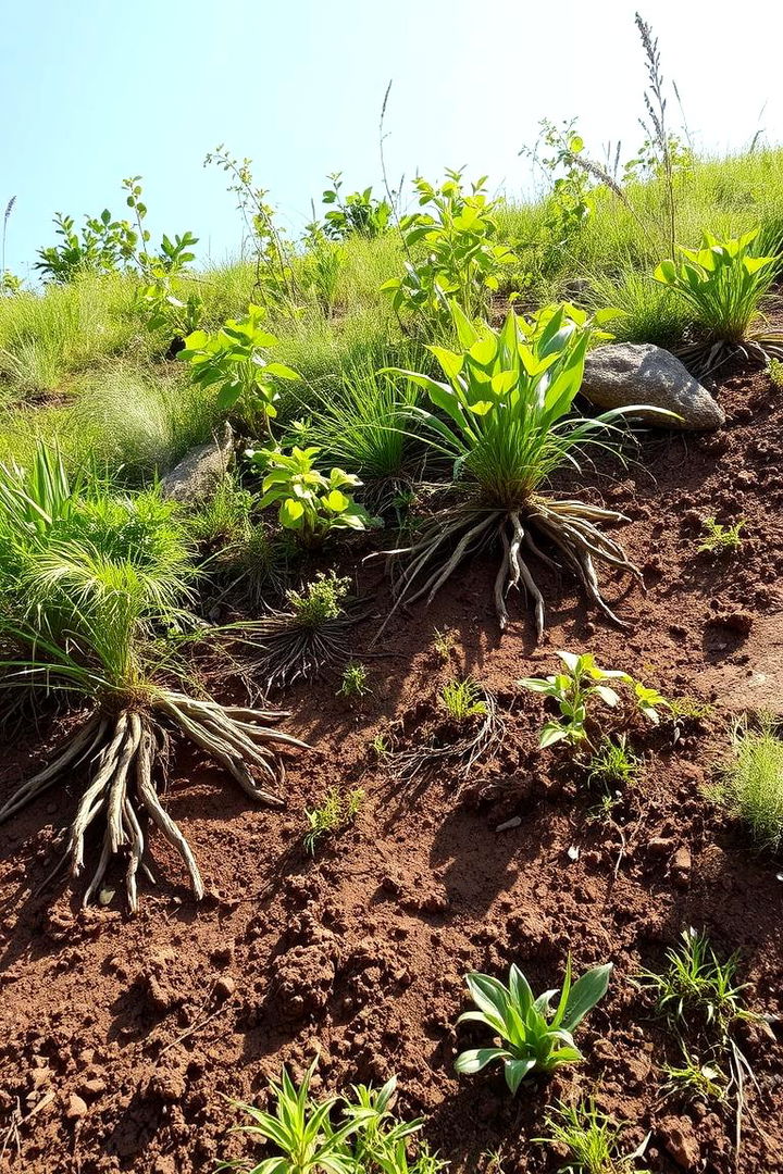 Native Plant Stabilization - 22 Sloped Garden Ideas