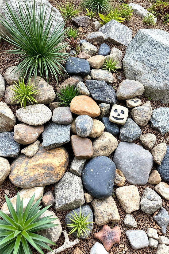 Native Rock Integration - 22 Rock Landscaping Ideas
