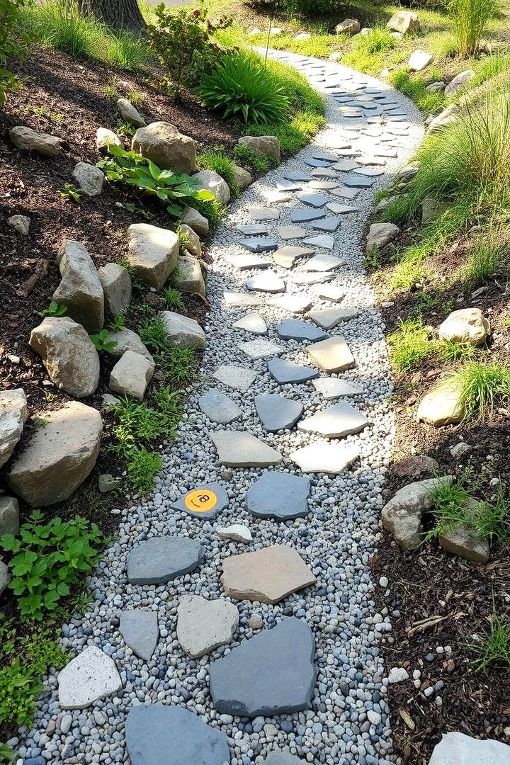 Natural Boho Pathways - 22 Boho Garden Ideas