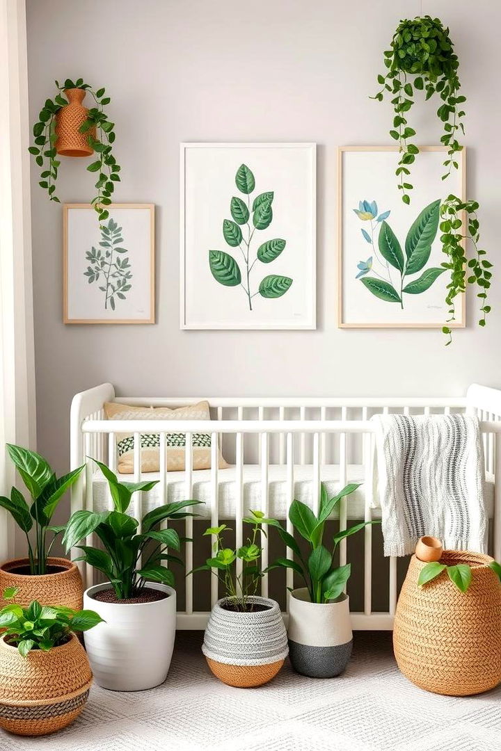Natural Botanical Elements - 22 Neutral Nursery Ideas