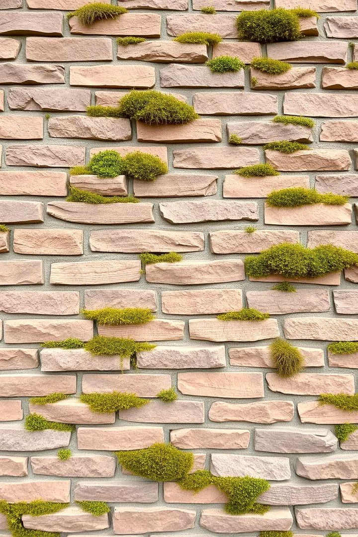 Natural Brick with Earthy Brown and Moss Accents - 22 Exterior Brick and Paint Color Combinations