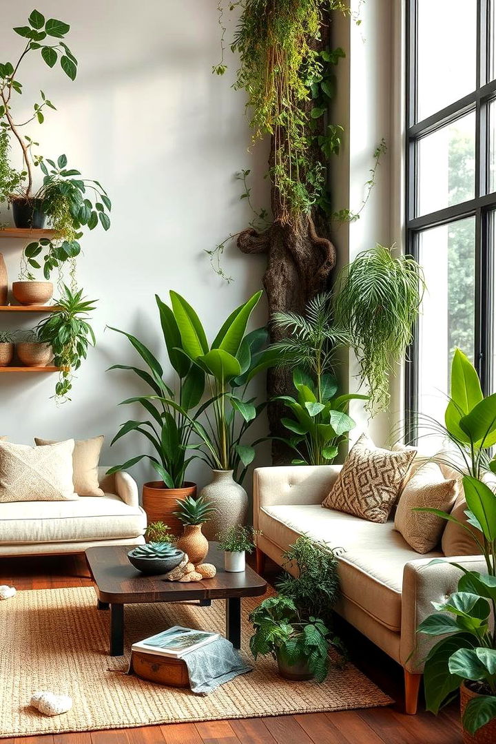 Natural Element Infusion - 22 Condo Living Room Ideas