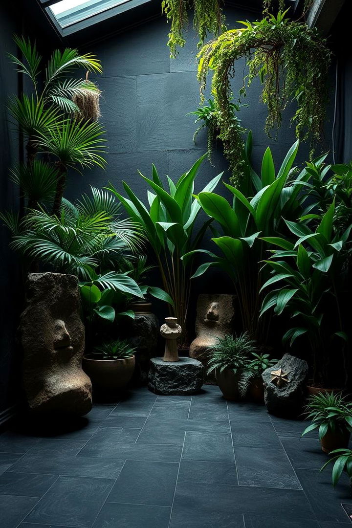 Natural Element Integration - 22 Dark Boho Bedroom Ideas