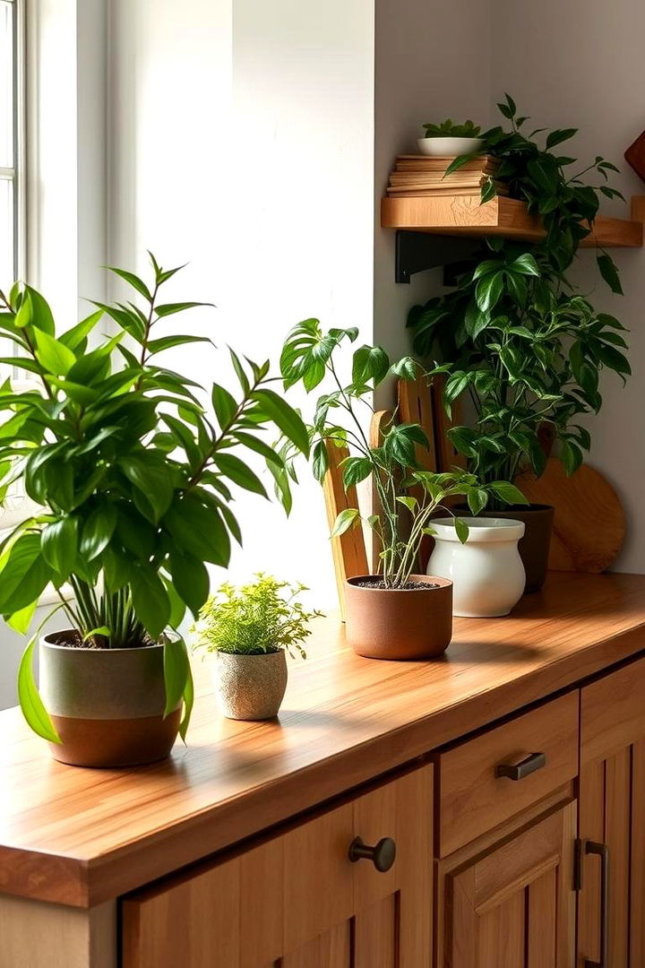 Natural Elements - 22 Kitchen Counter Decor Ideas