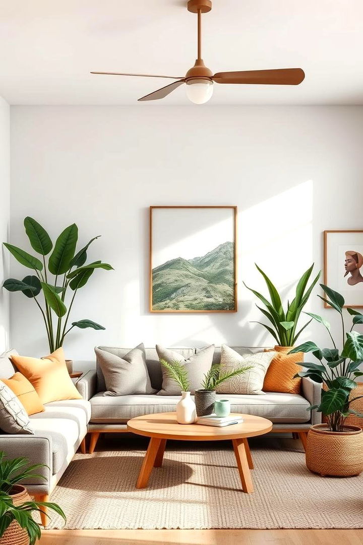 Natural Elements - 22 Modern Living Room Ideas