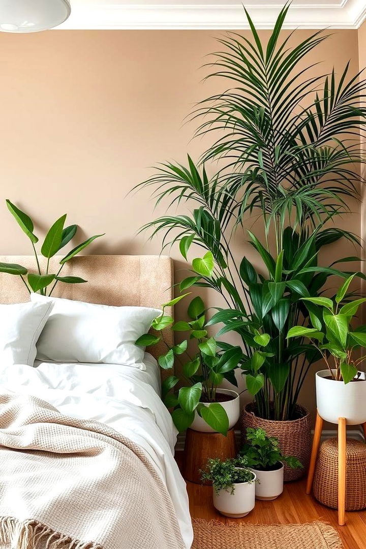 Natural Elements Integration - 22 Taupe Bedroom Ideas