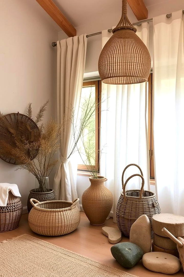 Natural Elements and Organic Materials - 22 Fall Bedroom Decor Ideas