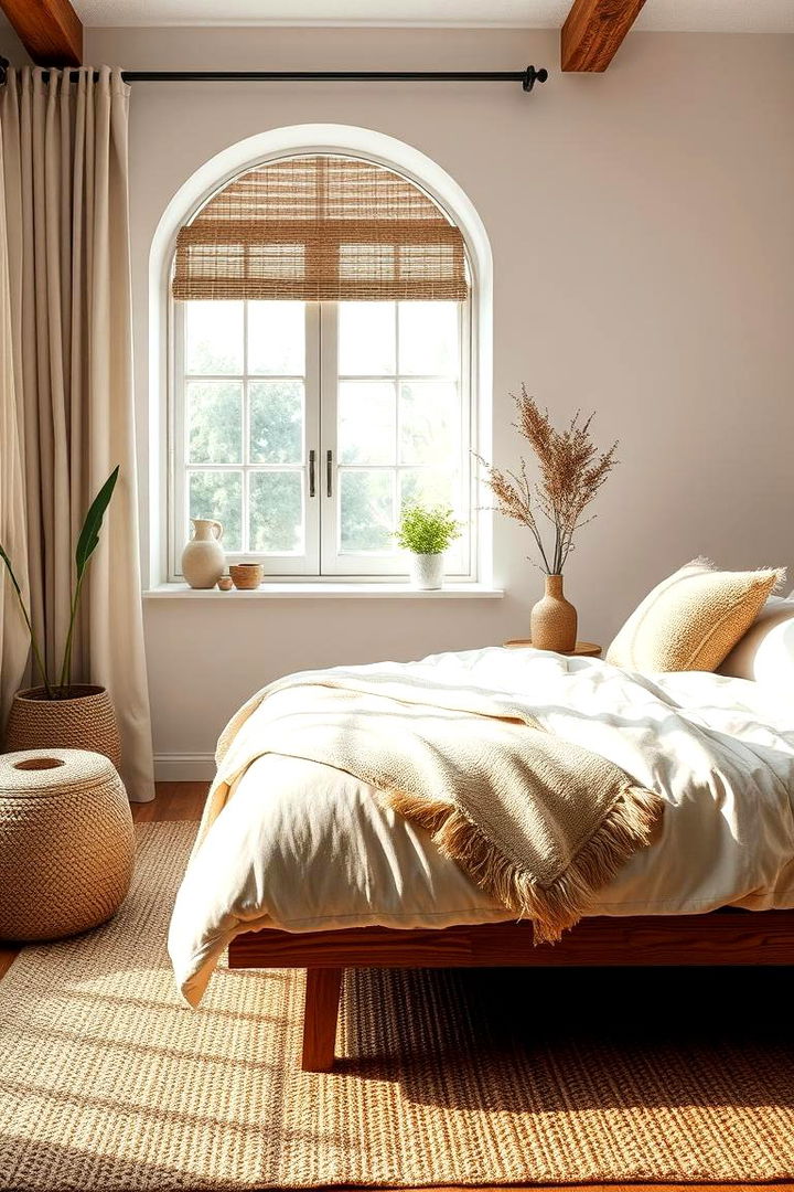 Natural Fiber Rug Selections - 22 Green Bedroom Ideas