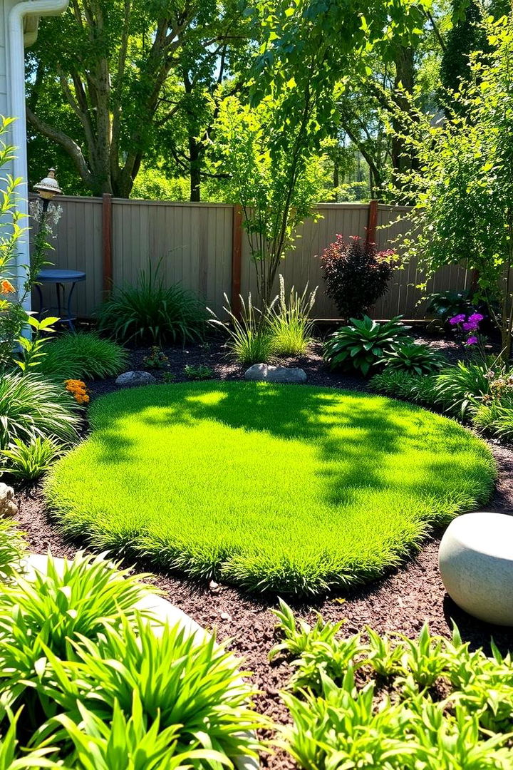 Natural Grass Mini Green - 22 Backyard Putting Green Ideas