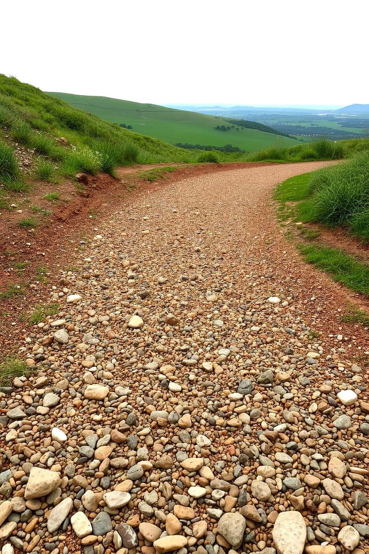Natural Gravel Trails - 22 Front Walkway Ideas