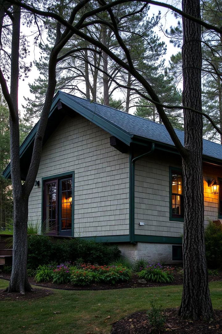 Natural Green Harmony - 22 House Siding Colors