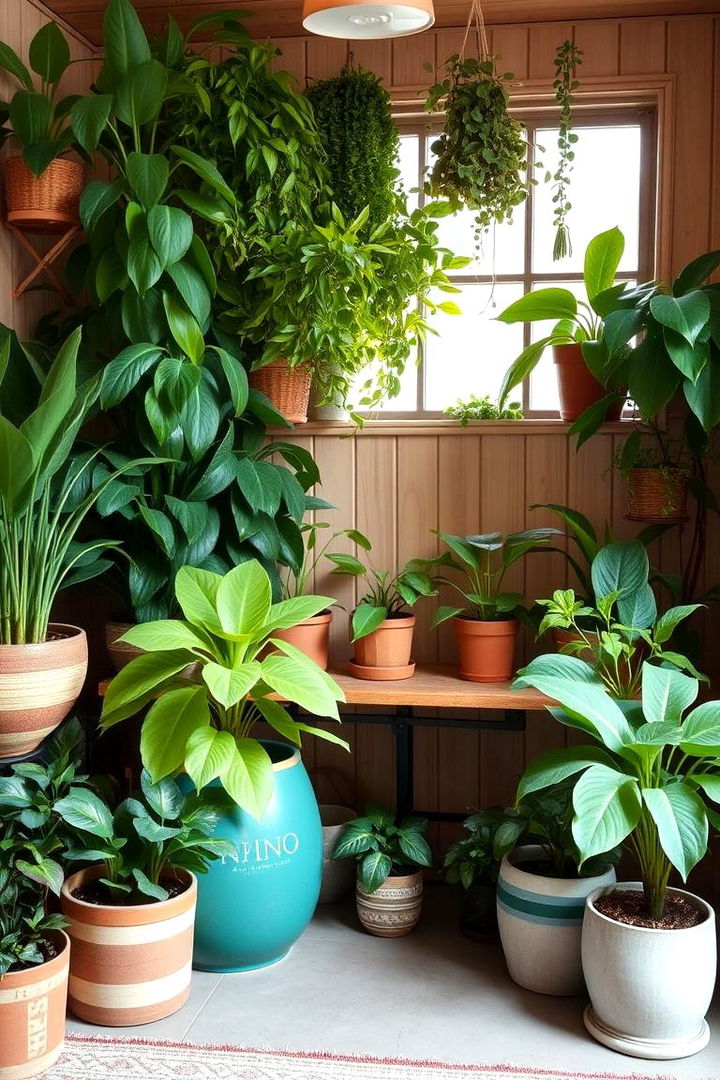 Natural Greenery Integration - 22 Snug Room Ideas