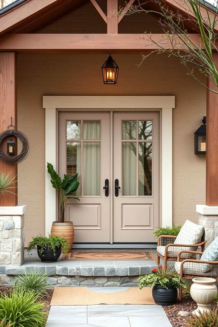 Natural Greige Harmony - 22 Greige Paint Colors for Exteriors