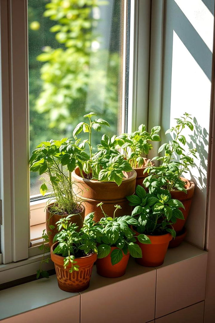 Natural Harmony with Herbs - 22 Potted Plant Arrangement Ideas