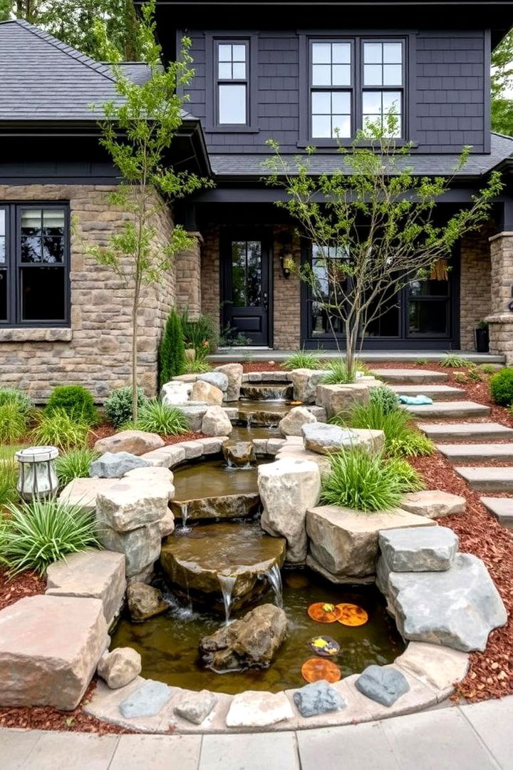 Natural Landscape Integration - 22 Dark Grey House Exterior Ideas