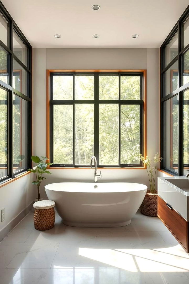 Natural Light Boost - 22 Natural Bathroom Ideas