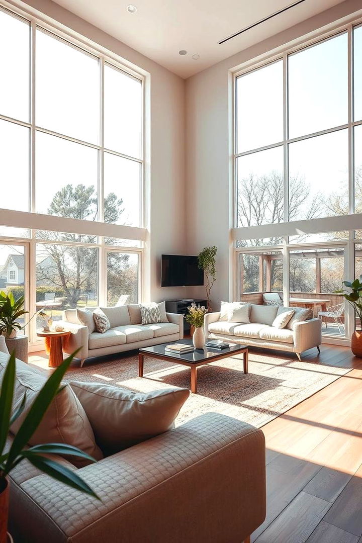 Natural Light Emphasis - 22 Japanese Style Living Room Ideas