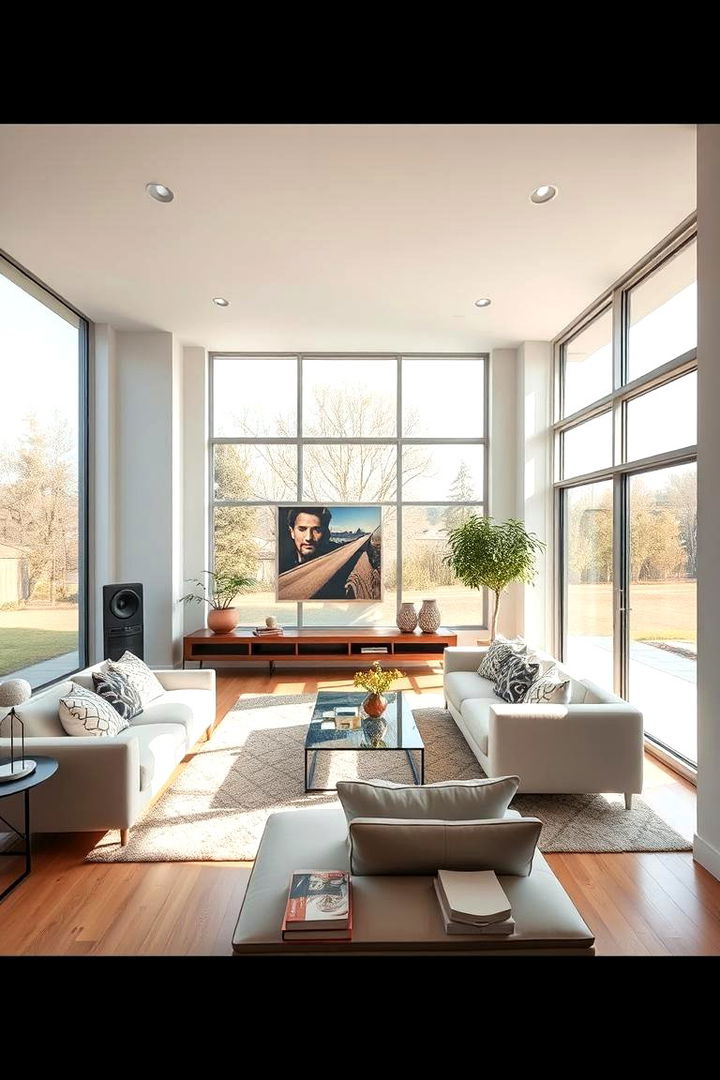 Natural Light Optimization - 22 Pinterest Living Room Decor Ideas