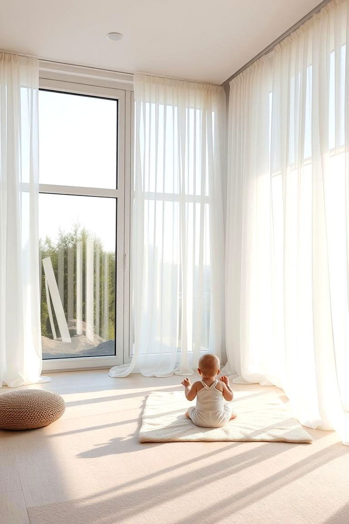 Natural Light and Airy Elements - 22 Boho Toddler Room Ideas
