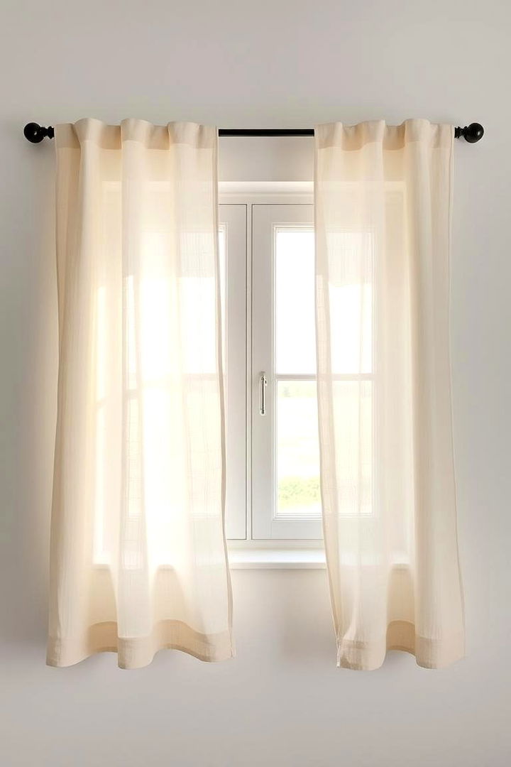 Natural Linen Draping - 22 Boho Farmhouse Decor Ideas