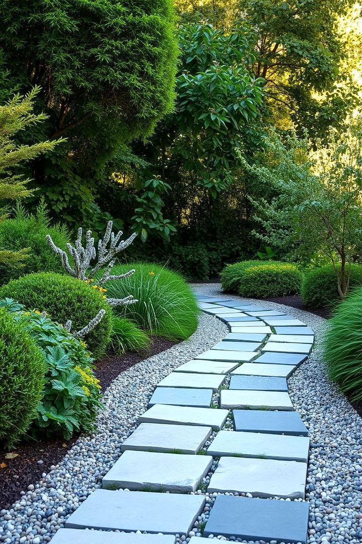 Natural Material Pathways - 22 Parterre Garden Ideas