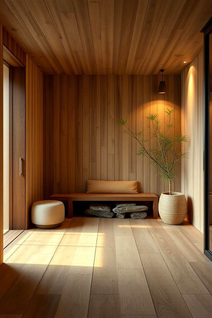Natural Materials Emphasis - 22 Great Room Ideas