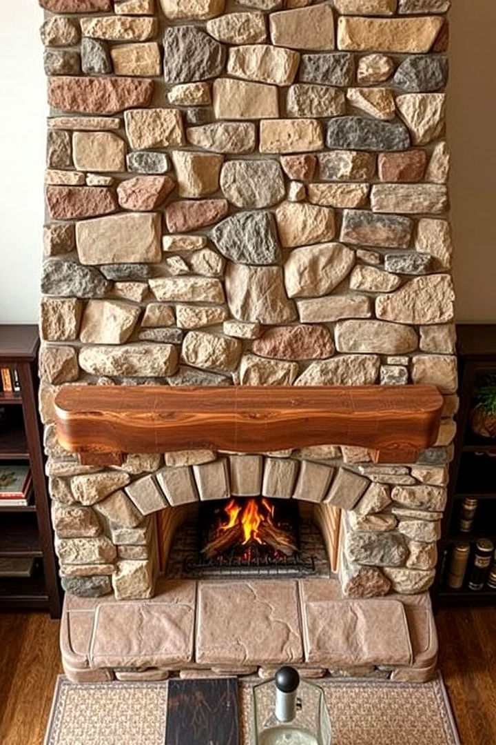 Natural Materials and Timeless Textures - 22 Traditional Fireplaces